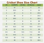 Mens Printable Shoe Size Chart