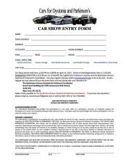 Free Printable Car Show Judging Forms PrintableTemplates